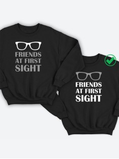 Парные свитшоты с принтами Friends