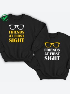 Парные свитшоты с принтами Friends
