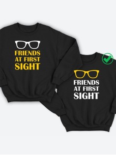 Парные свитшоты с принтами Friends