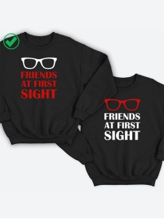 Парные свитшоты с принтами Friends