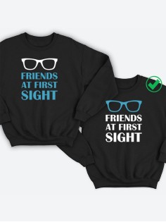 Парные свитшоты с принтами Friends