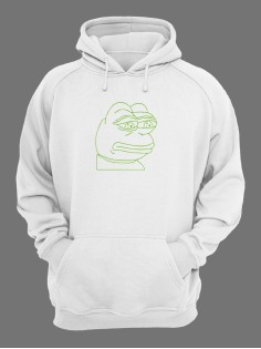 Толстовка с лягушкой мужская оверсайз