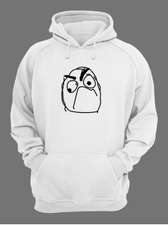 Худи мужское оверсайз с принтом