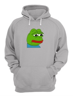 Худи с лягушкой женское оверсайз