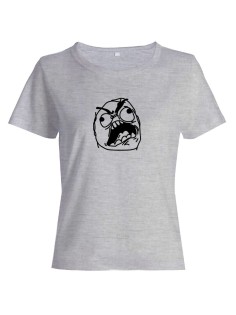 Женская футболка с прикольным принтом "Мем"/Оригинальная, модная и смешная с надписью