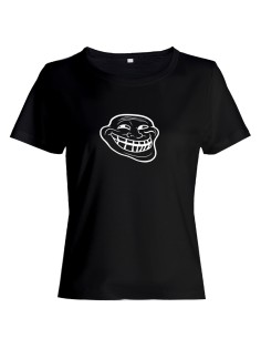 Женская футболка с прикольным принтом "Мем"/Оригинальная, модная и смешная с надписью