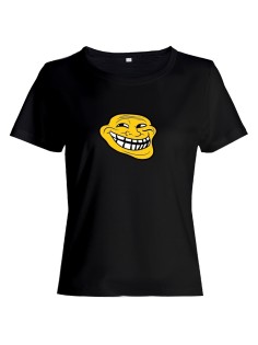 Женская футболка с прикольным принтом "Мем"/Оригинальная, модная и смешная с надписью