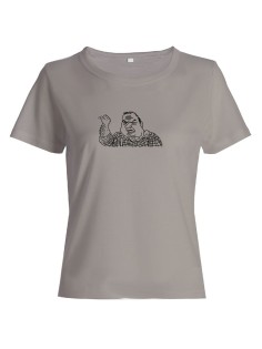 Женская футболка с прикольным принтом "Мем"/Оригинальная, модная и смешная с надписью