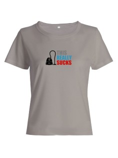 Женская футболка с прикольной надписью "Sucks"/Оригинальная, модная и смешная с принтом