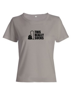 Женская футболка с прикольной надписью "Sucks"/Оригинальная, модная и смешная с принтом
