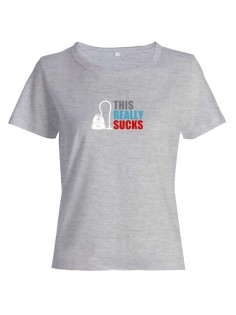 Женская футболка с прикольной надписью "Sucks"/Оригинальная, модная и смешная с принтом