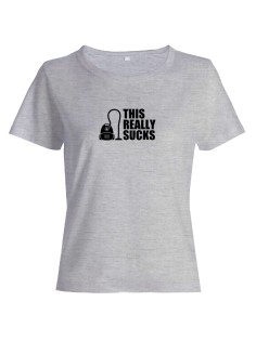Женская футболка с прикольной надписью "Sucks"/Оригинальная, модная и смешная с принтом
