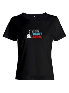 Женская футболка с прикольной надписью "Sucks"/Оригинальная, модная и смешная с принтом