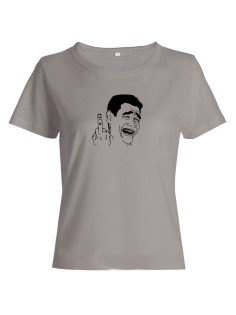 Женская футболка с прикольным принтом "Мем"/Оригинальная, модная и смешная с надписью