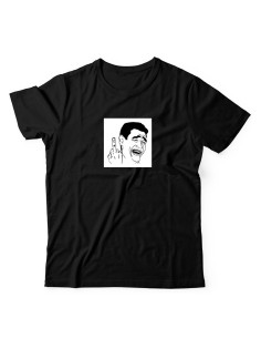 Мужская футболка с прикольным принтом "Мем"/Оригинальная, модная и смешная с надписью