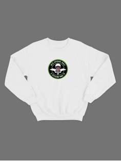 Мужской свитшот с надписью "Мы" / Модная толстовка без капюшона с прикольным и смешным принтом