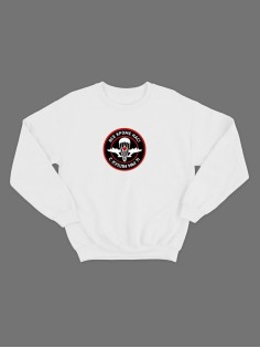 Мужской свитшот с надписью "Мы" / Модная толстовка без капюшона с прикольным и смешным принтом