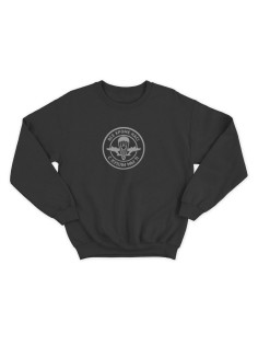 Мужской свитшот с надписью "Мы" / Модная толстовка без капюшона с прикольным и смешным принтом