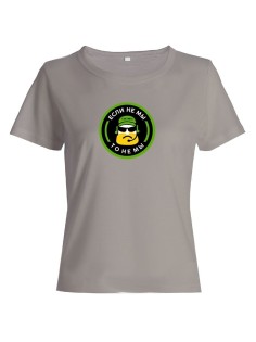 Женская футболка с прикольным принтом "Если"/Оригинальная, модная и смешная с надписью