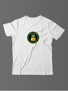 Мужская футболка с прикольной надписью "Если"/Оригинальная, модная и смешная с принтом