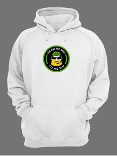 Худи мужское оверсайз с принтом