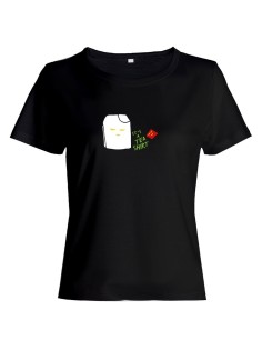 Женская футболка со смешной надписью "It's a tea shirt"/Смешная