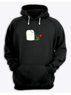 Женское худи со смешным принтом "It's a tea shirt"/ Забавный принт