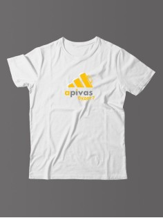 Футболка для мужчины с оригинальной надписью "apivas будет"/Прикольная