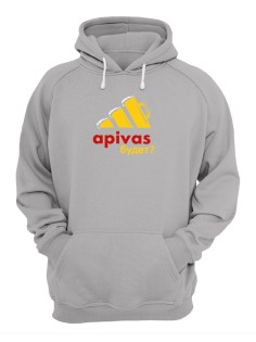 Худи мужское оверсайз с принтом apivas