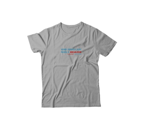 Футболка для мужчины с оригинальной надписью "Some people just need"/Прикольная