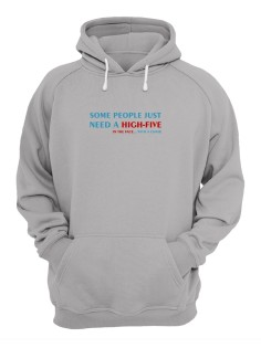 Худи со смешным принтом "Some people just need"/Смешная толстовка с для мужчины