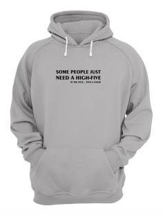 Худи со смешным принтом "Some people just need"/Смешная толстовка с для мужчины