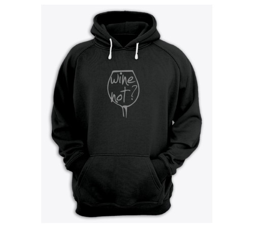 Худи мужское оверсайз с принтом кофта