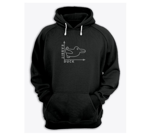 Худи мужское оверсайз с принтом