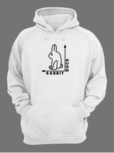 Худи мужское оверсайз с принтом