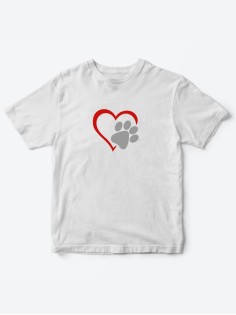 Прикольные футболки для мальчика и для девочки Лапа | Клевые детские футболки с необычными принтами