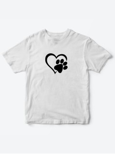 Прикольные футболки для мальчика и для девочки Лапа | Клевые детские футболки с необычными принтами