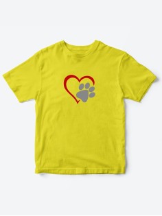 Прикольные футболки для мальчика и для девочки Лапа | Клевые детские футболки с необычными принтами