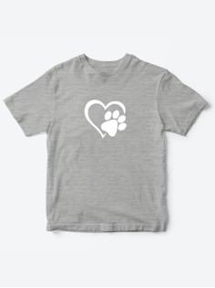 Прикольные футболки для мальчика и для девочки Лапа | Клевые детские футболки с необычными принтами