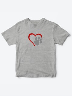 Прикольные футболки для мальчика и для девочки Лапа | Клевые детские футболки с необычными принтами