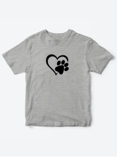 Прикольные футболки для мальчика и для девочки Лапа | Клевые детские футболки с необычными принтами