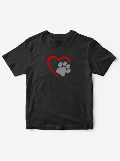 Прикольные футболки для мальчика и для девочки Лапа | Клевые детские футболки с необычными принтами