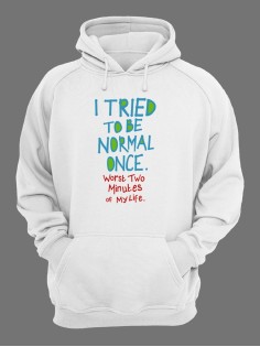 Худи мужское оверсайз с принтом