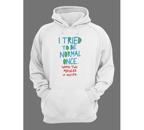 Худи мужское оверсайз с принтом