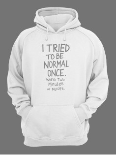 Худи мужское оверсайз с принтом