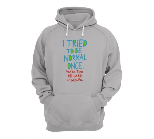 Худи мужское оверсайз с принтом