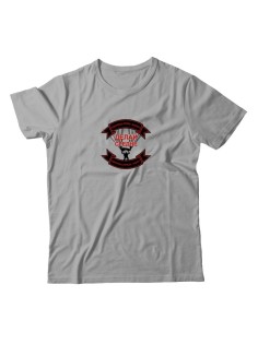 Футболка для мужчины с оригинальной надписью "Делай средне"/Прикольная