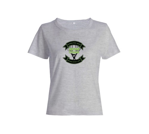 Женская футболка со смешной надписью "Делай средне"/Смешная