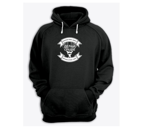 Худи мужское оверсайз с принтом