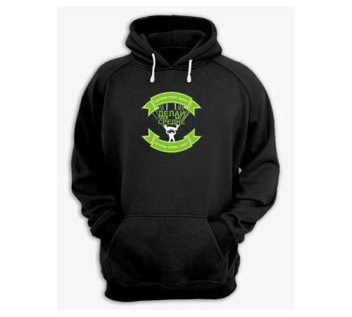 Худи мужское оверсайз с принтом